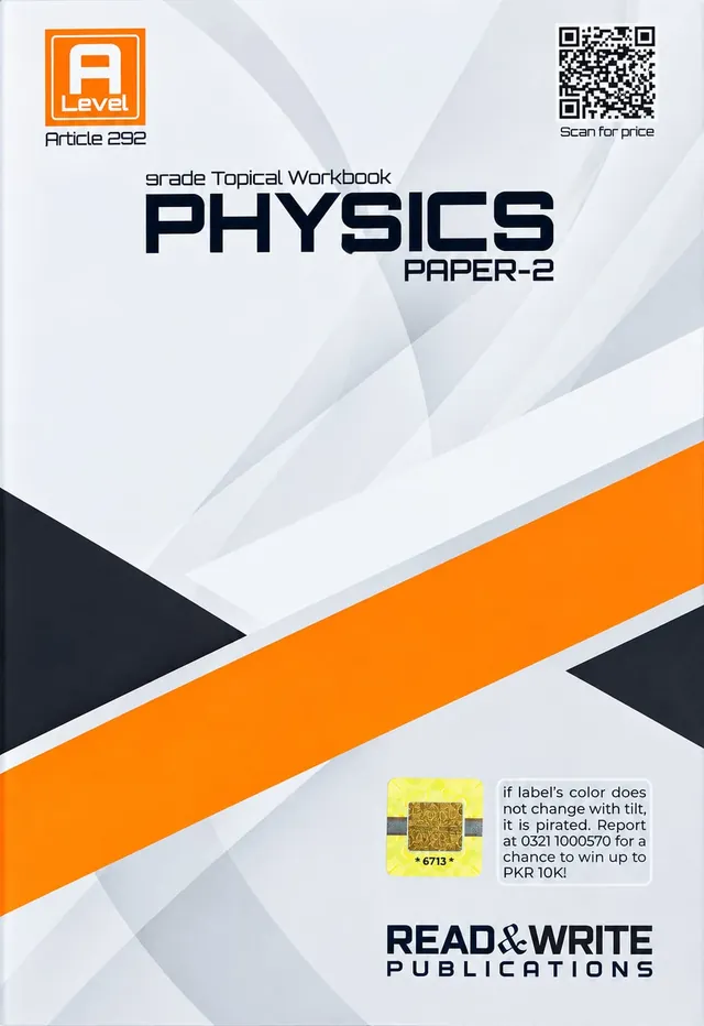 A Level Physics Paper 2 (Structured) Topical Workbook 9702 – 2027-28