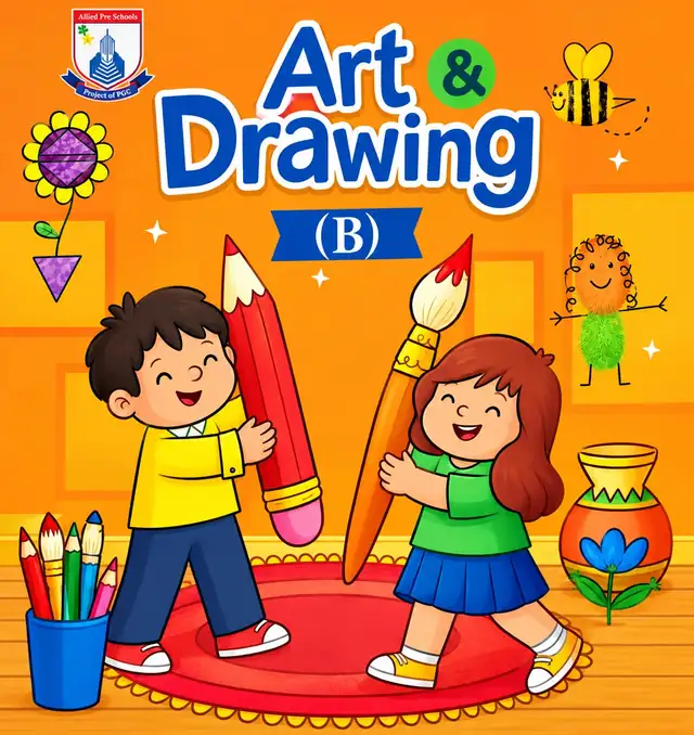 Allied School Nursery – Art & Drawing (B) Activity Book (2027-28)