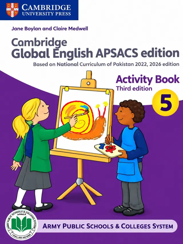 Army Public School Class 5 – Global English Activity Book 5 (2027-28)