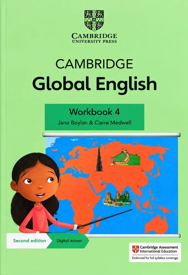Class 4 Cambridge Global English Workbook 4, 2nd Ed. (Session 2027-28)