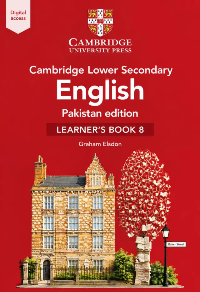 Grade 8 Cambridge English Learner's Book 8 (Red, Pakistan) 2027-28