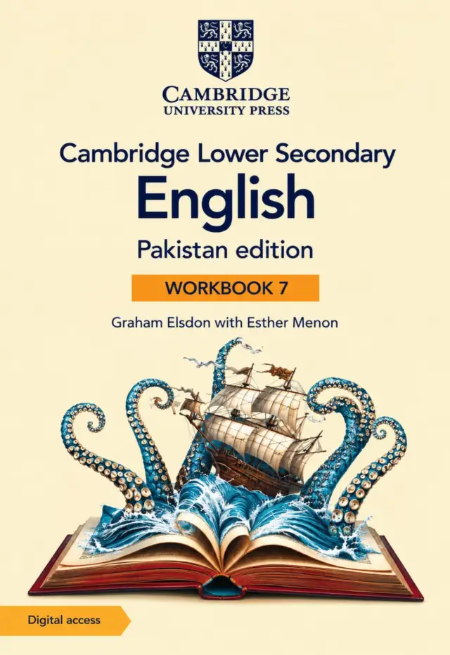 Grade 7 Cambridge Lower Secondary English Workbook 7 – 2027-28