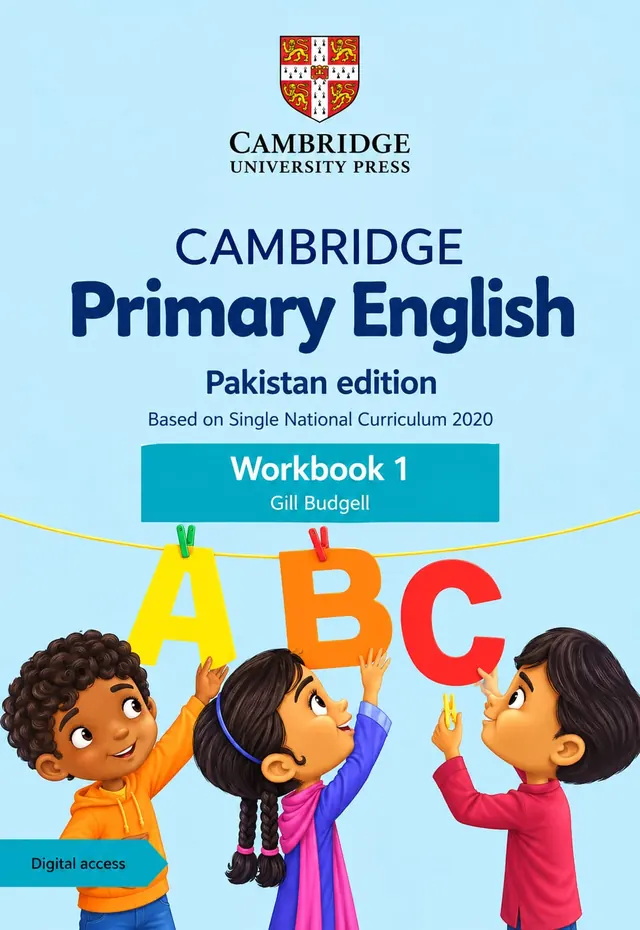 LACAS Class 1 – Cambridge Primary English Workbook 1 (Session 2027-28)