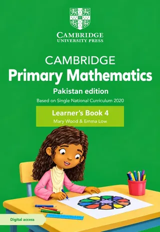 Class 4 Cambridge Primary Maths Learner's Book 4, Pakistan Ed. 2027-28