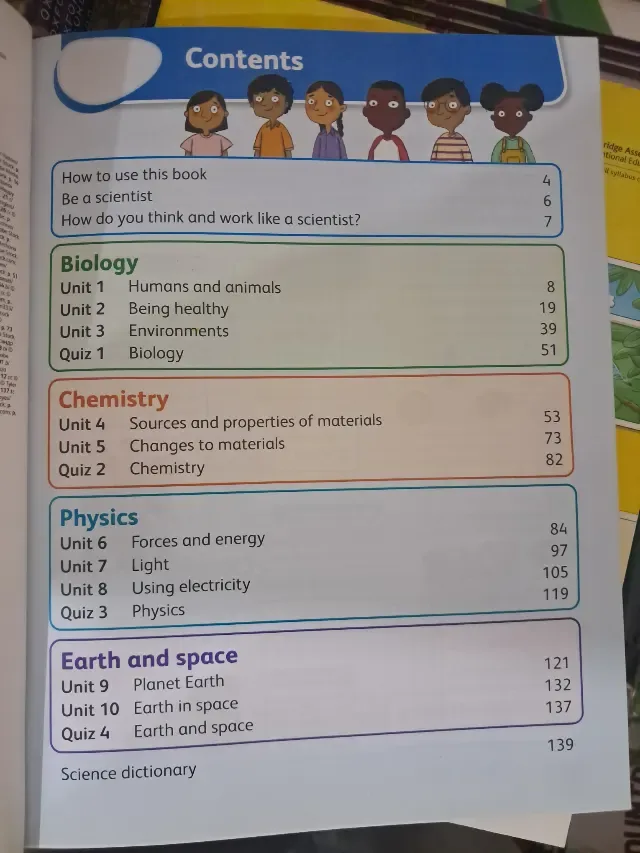 Class 2 Cambridge Primary Science Learner's Book 2 Hodder (2027-28) — page 1