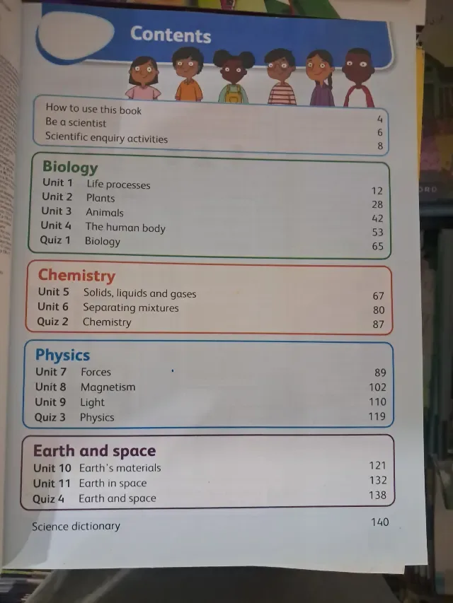 Class 3 Cambridge Primary Science Learner's Book 3 Hodder (2027-28) — page 1