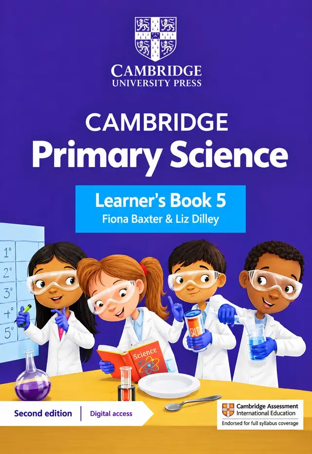 Class 5 Cambridge Primary Science Learner's Book 5, 2nd Ed. 2027-28