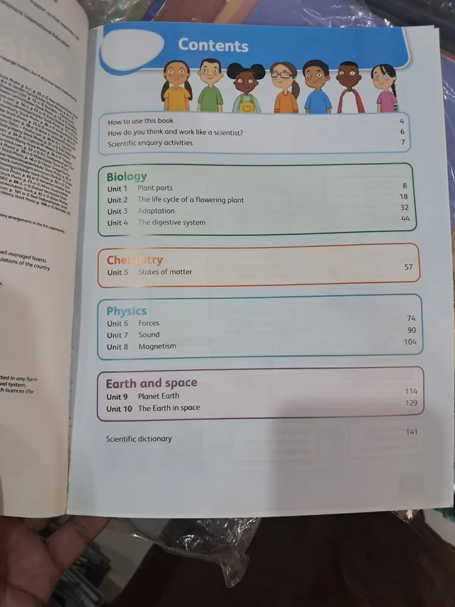 Grade 5 Scientific Methods & Skills Learner's Book II – Hodder 2027-28 — page 1