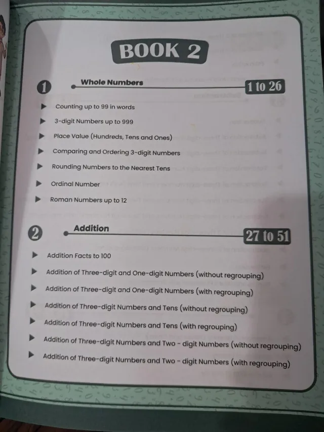 Allied School Class 2 – Count & Conquer Maths Book 2 (2027-28) — page 1