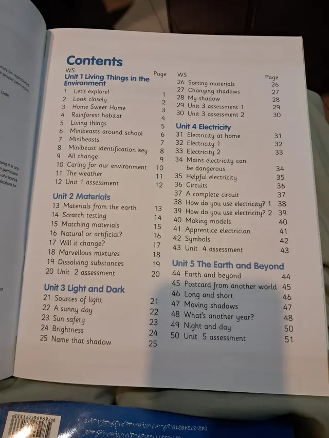 Class 2 Heinemann Explore Science Workbook 2 (Session 2027-28) — page 1