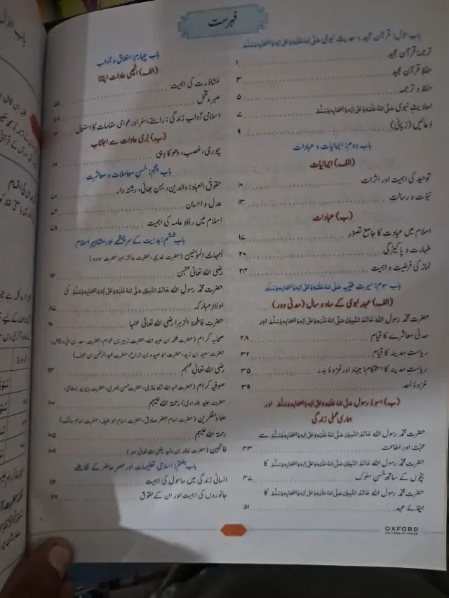 Class 6 Oxford Islamiat (Salam Series) Urdu Medium (2027-28) — page 1