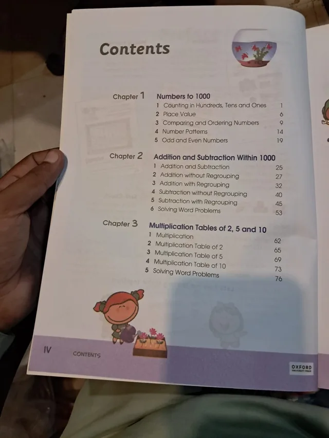 Class 2 Oxford New Syllabus Primary Maths 2, 2nd Ed. (2027-28) — page 1