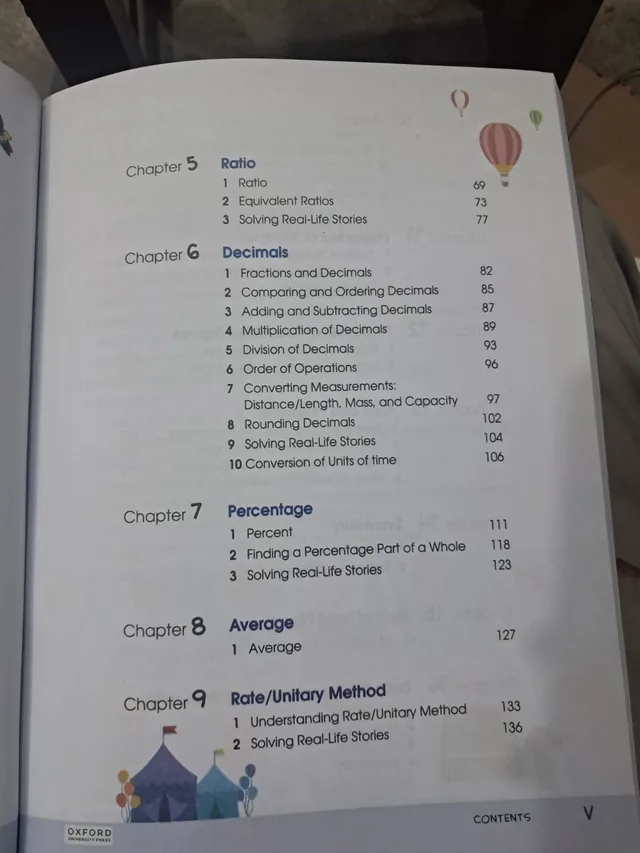 Army Public School Class 5 – Oxford Maths Course Book 5 (2027-28) — page 1