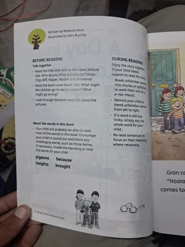 Army Public School Class 2 – Oxford Reading Tree Level 8 (2027-28) — page 1