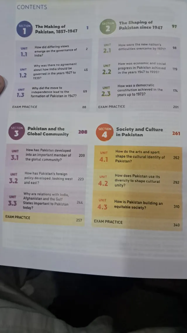 Pakistan: History, Culture & Government 3rd Ed. – O Level P1 2027-28 — page 1