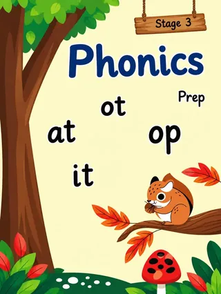 Allied School Prep – Phonics Stage 3 Workbook (Session 2027-28)