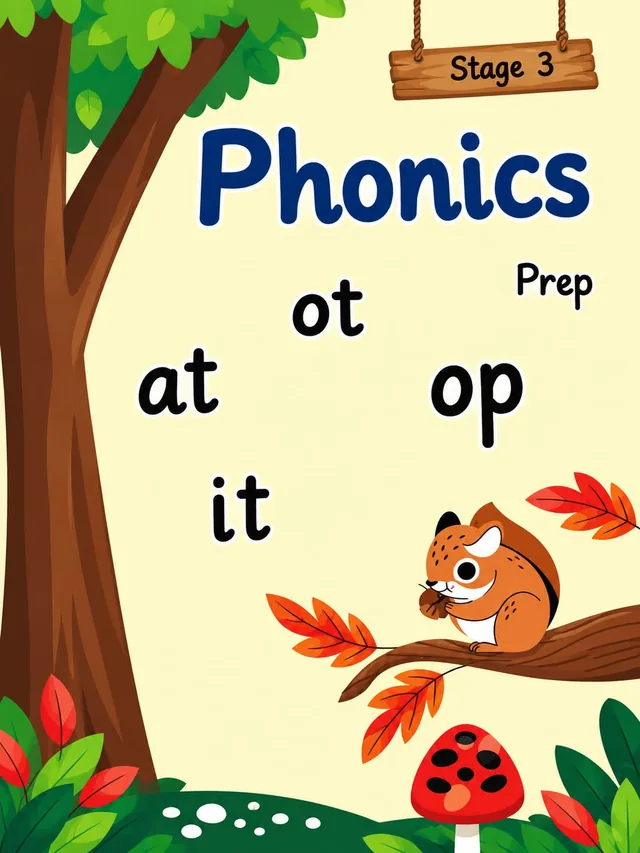 Allied School Prep – Phonics Stage 3 Workbook (Session 2027-28)