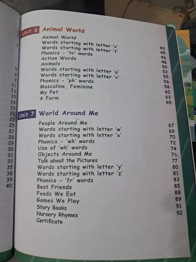 Army Public School Pre 1 – Ready Steady Go English Term 2 (2027-28) — page 1