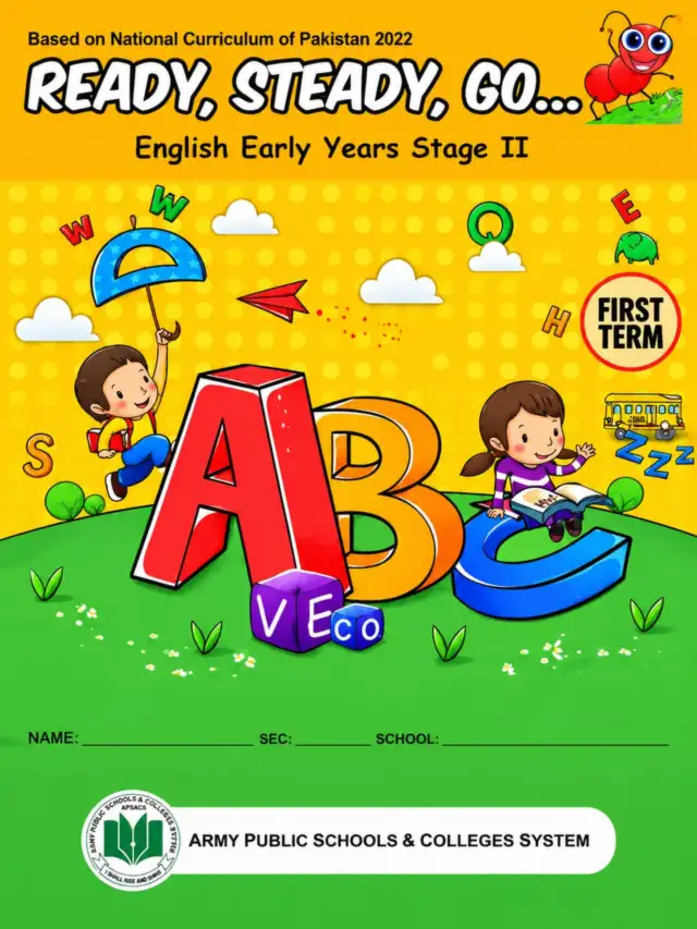 Army Public School Nursery – Ready Steady Go English Term 1 (2027-28)