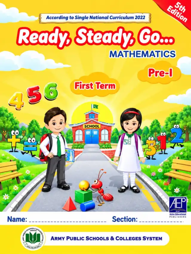 Army Public School Pre 1 – Ready Steady Go Maths Term 1 (2027-28)