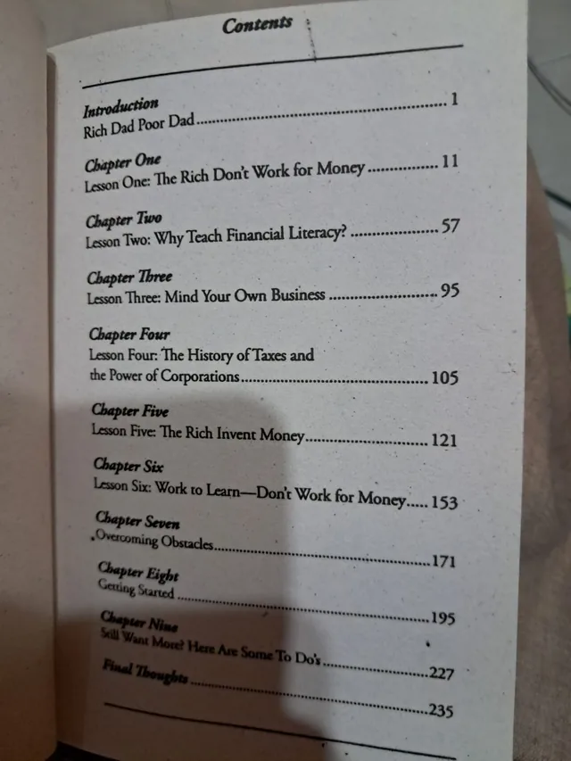 Rich Dad Poor Dad – Robert T. Kiyosaki, Personal Finance (2027-28) — page 1