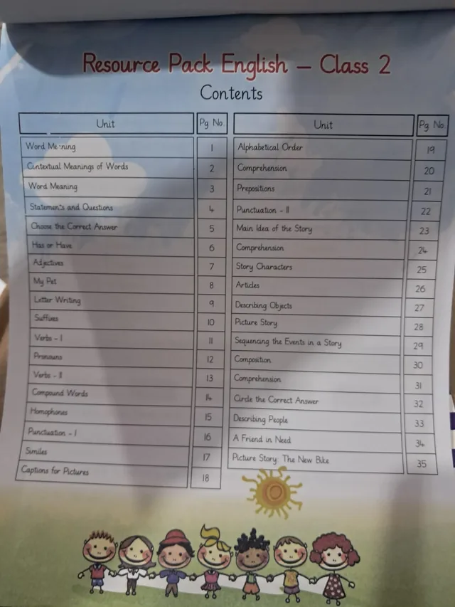 The Smart School Class 2 – Smart English Resource Pack 2 (2027-28) — page 1