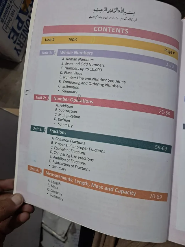 The Smart School Class 3 – Smart Mathematics 3 Textbook (2027-28) — page 1
