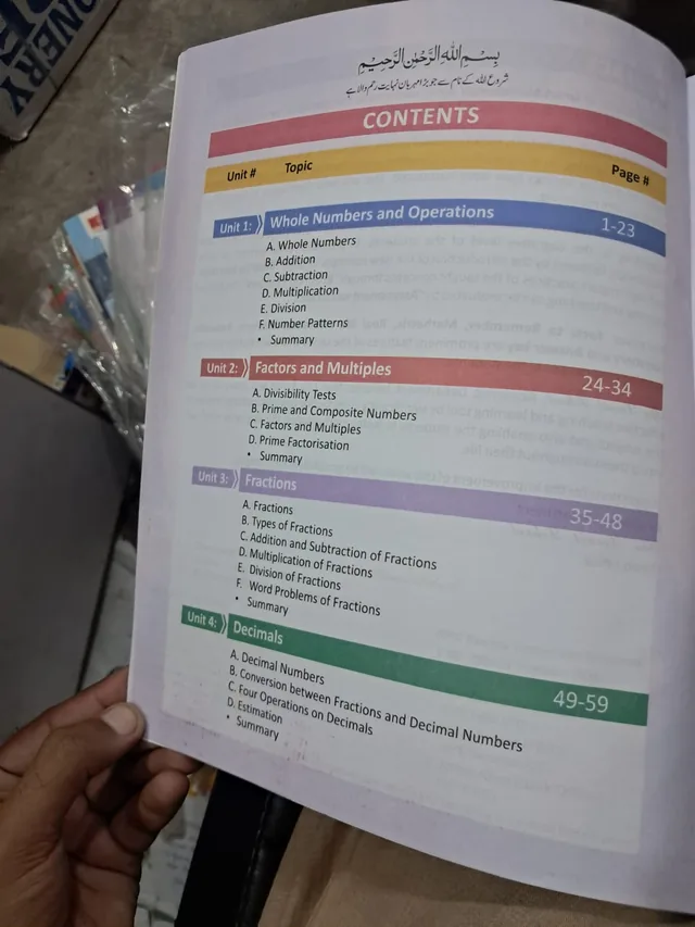 The Smart School Class 4 – Smart Mathematics 4 Textbook (2027-28) — page 1