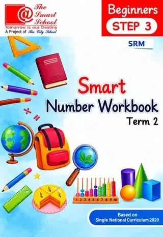 The Smart School Prep – Smart Number Workbook Term 2 (2027-28)