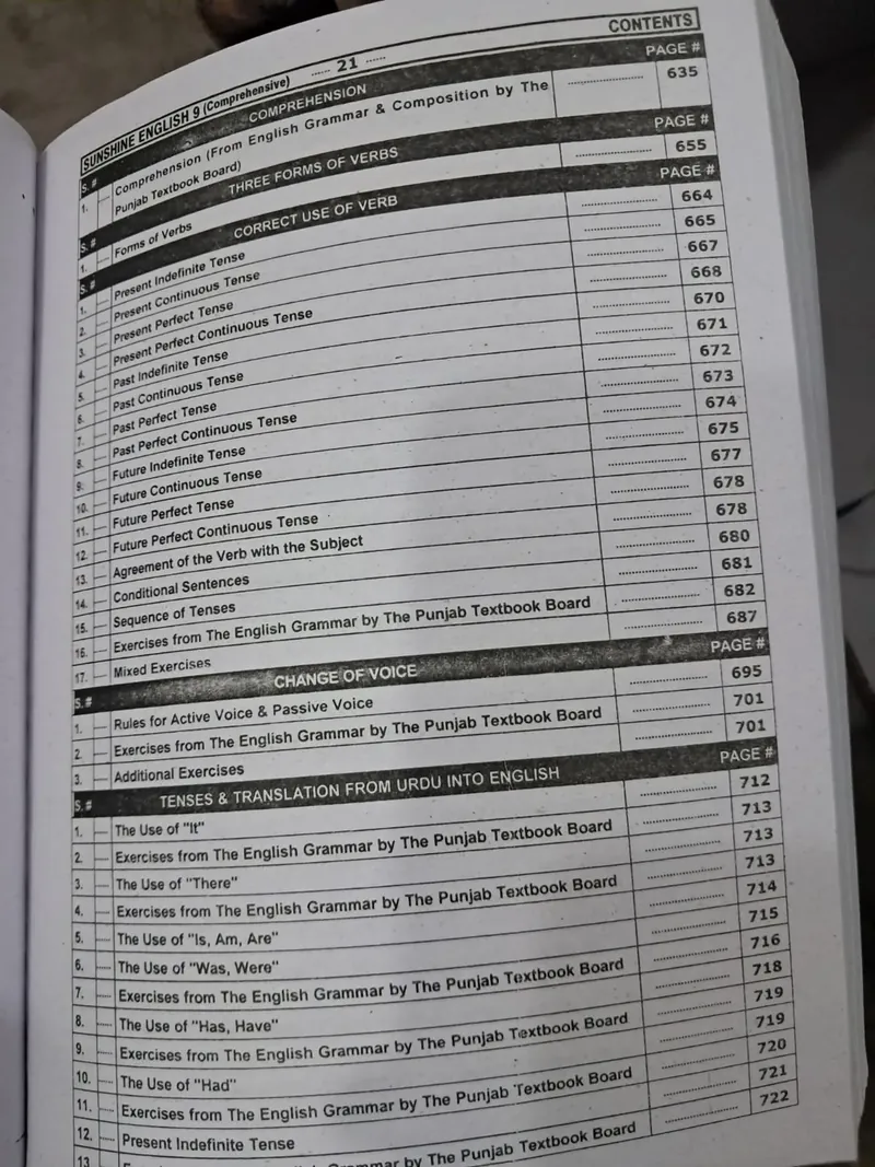Sunshine English 9 Comprehensive (Urdu Translation) – Class 9, 2027-28 — page 7
