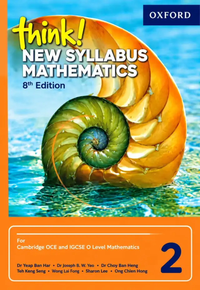 Class 7 Think! New Syllabus Mathematics 2, 8th Ed. (2027-28)