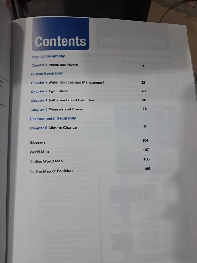 Army Public School Class 7 – Window to World Geography 7 (2027-28) — page 1